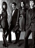 Burberry F/W 07.08
M: Agyness, Lily D, Kiera G, Morwenna C & Georgia
Ph: Mario Testino